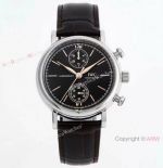 Swiss Replica IWC Portofino 7750 Chronograph 39mm Watch Black